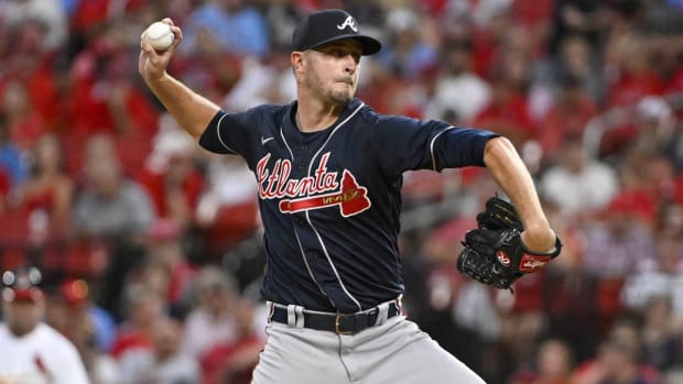 Atlanta Braves right-hander Jake Odorizzi